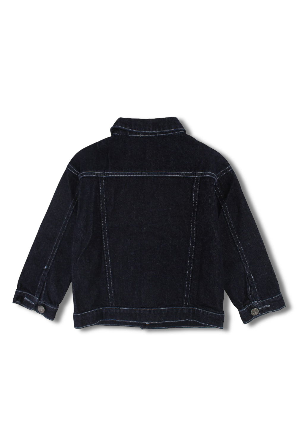 unisex denim jacket - navy