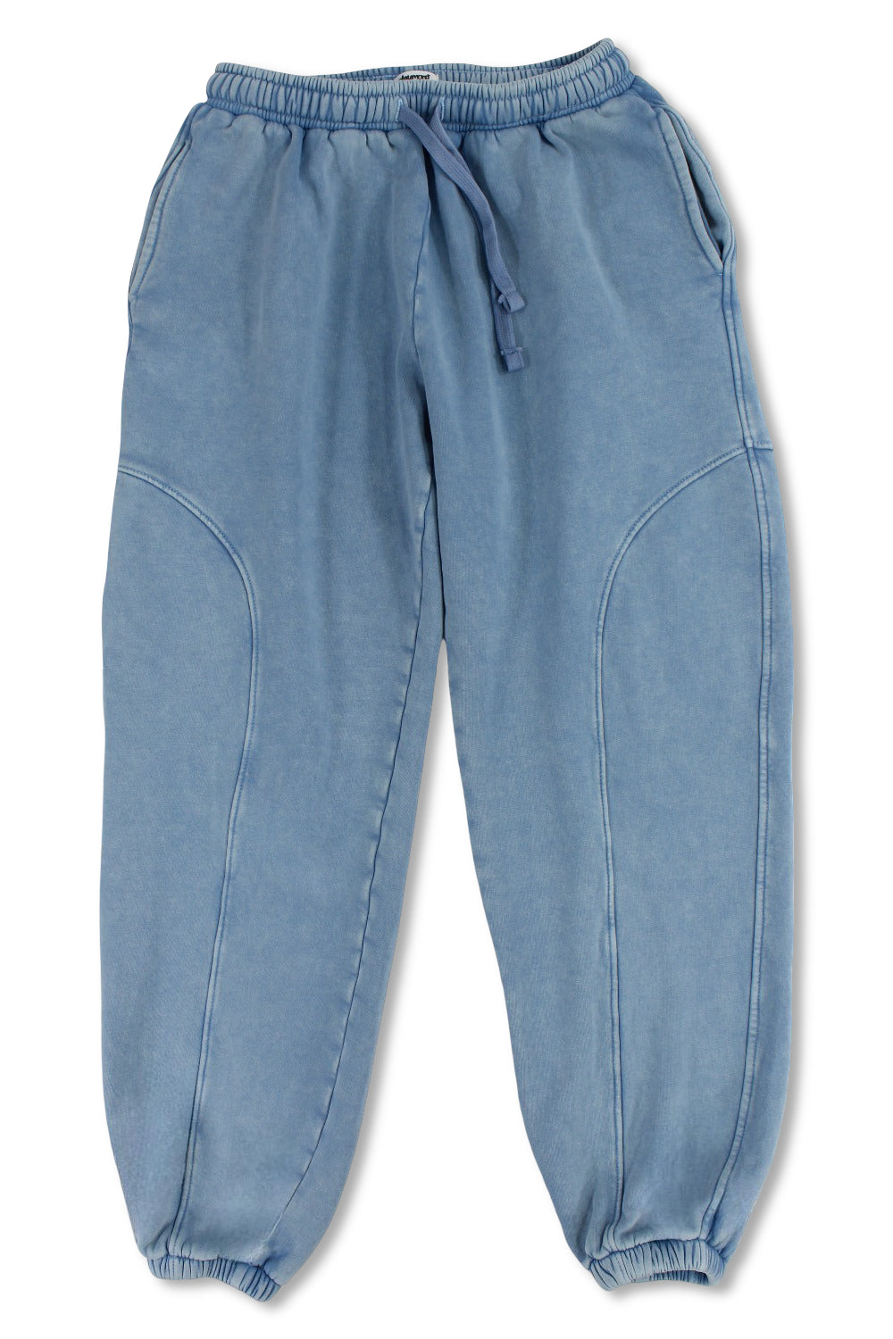 teens cotton sweat pants – baby blue