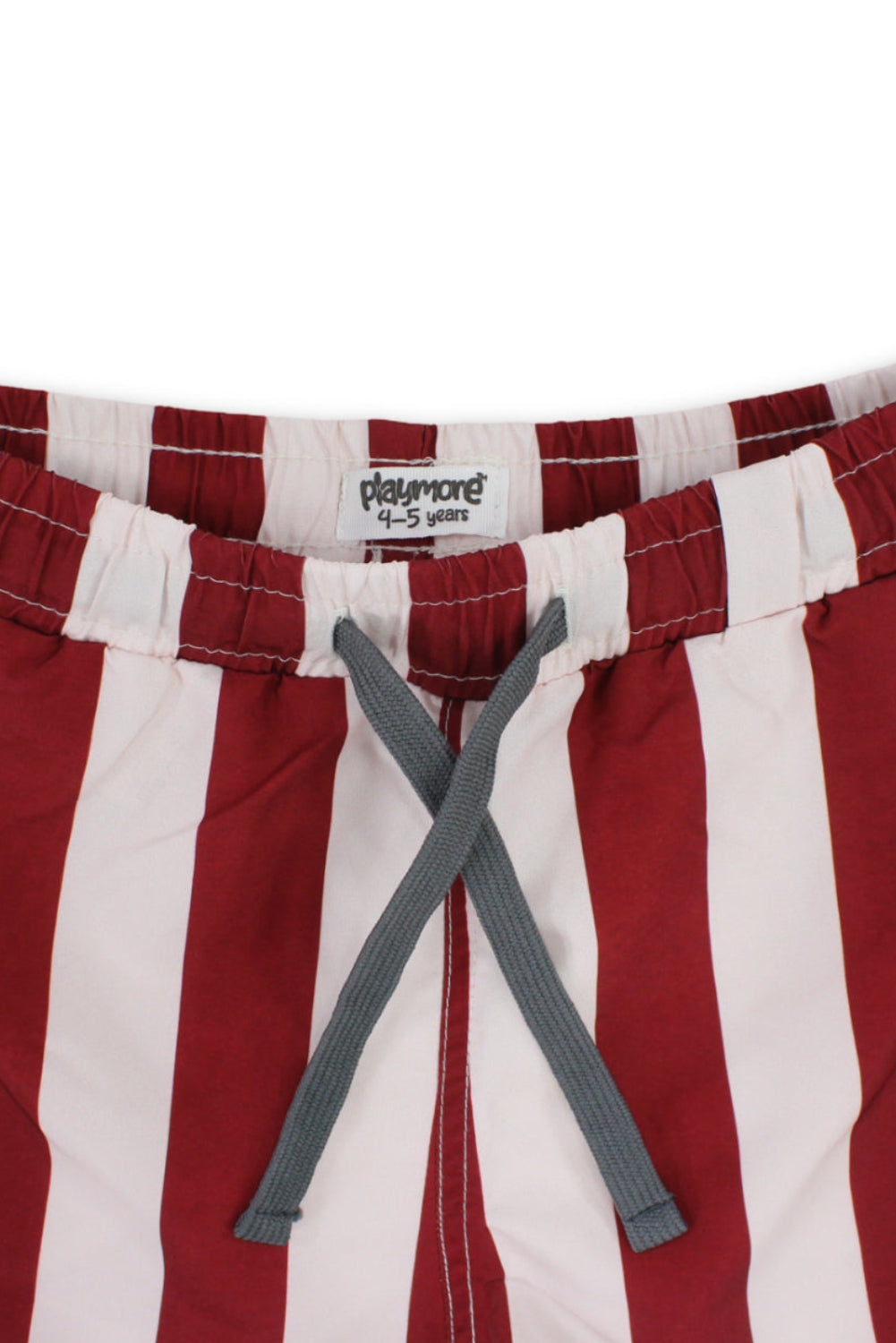 boys swimsuit short – marron & white