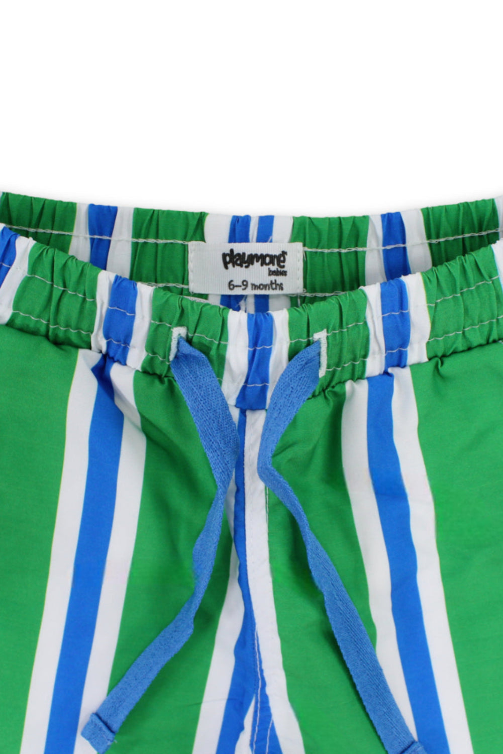 baby boys swimsuit short – green & blue