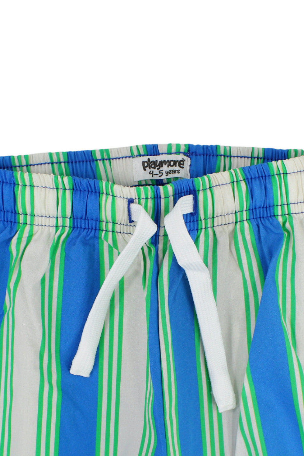 unisex cotton pants – blue & offwhite