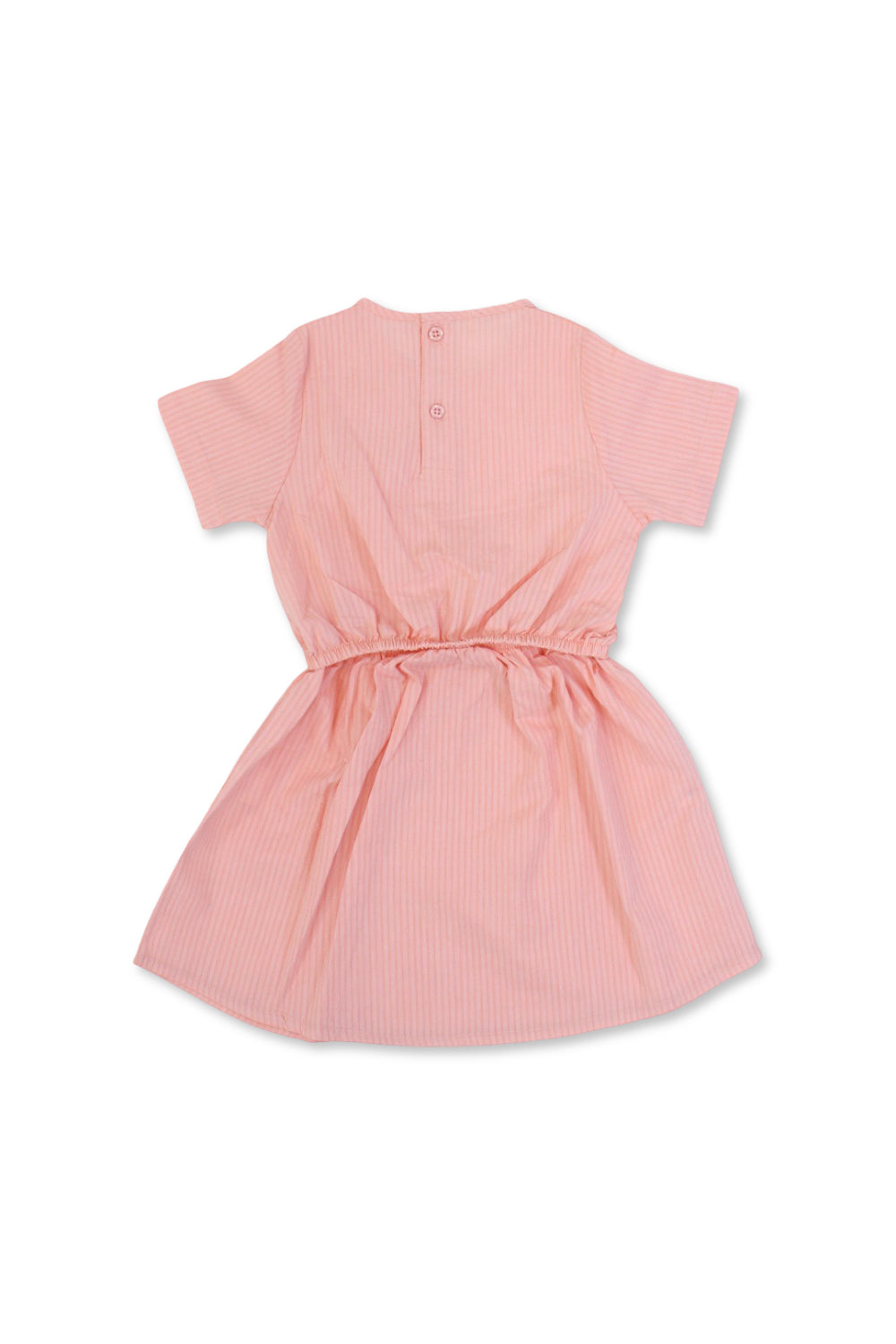 girls dress cotton dress – salmon