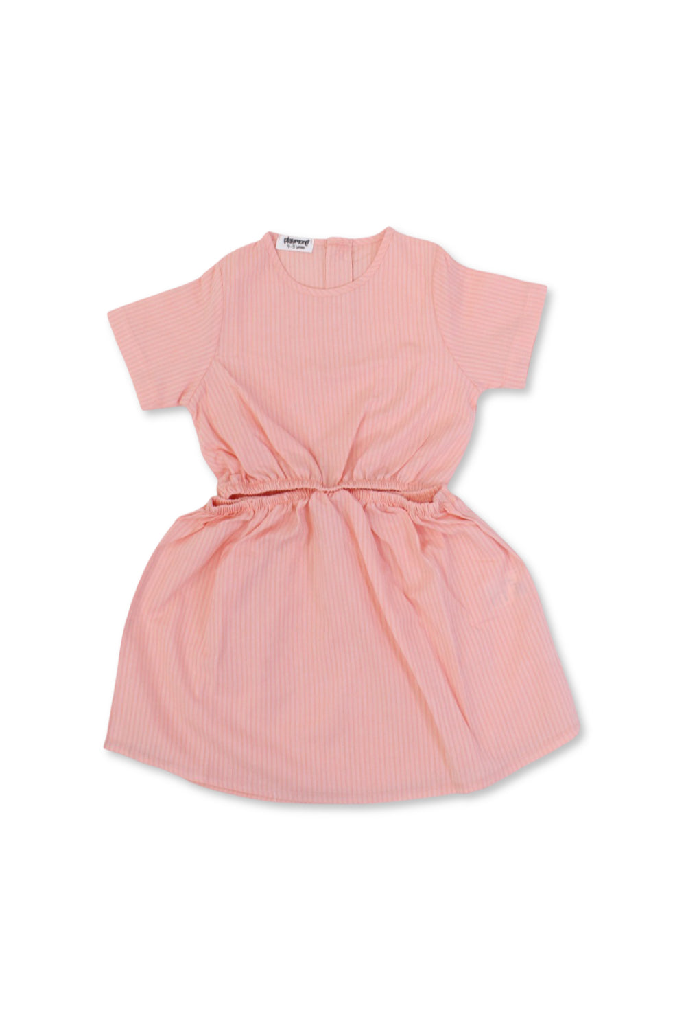 girls dress cotton dress – salmon