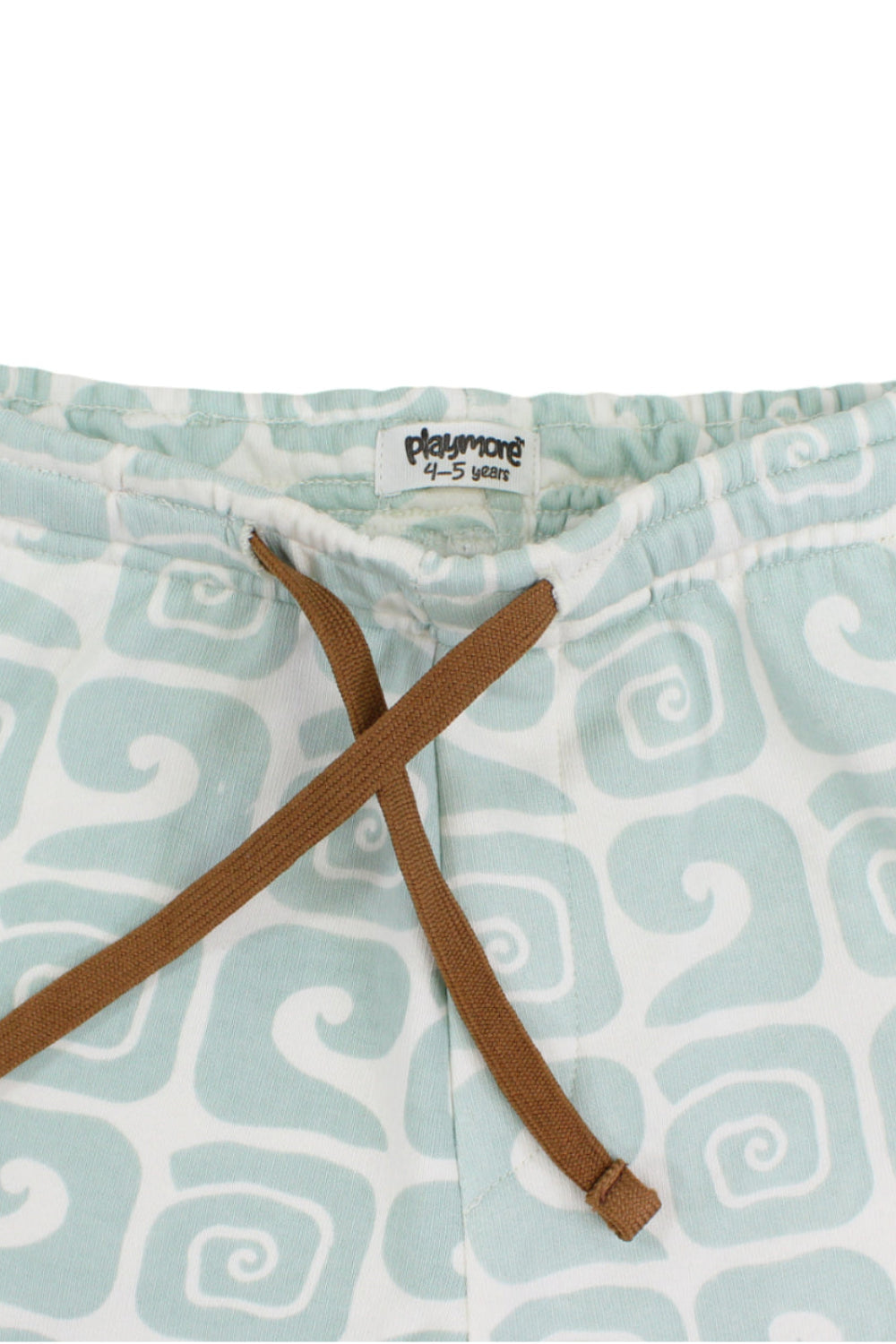 boys cotton shorts – printed mint