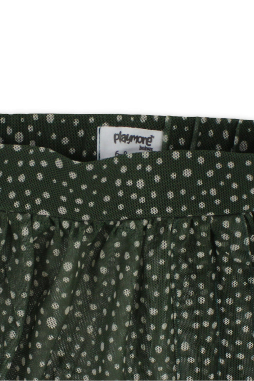 Baby Girls Tulle Cash Mayo – Olive