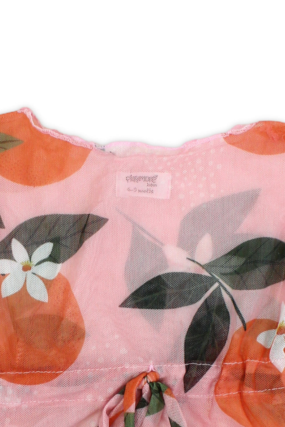 baby girls tulle swimwear – pink printed