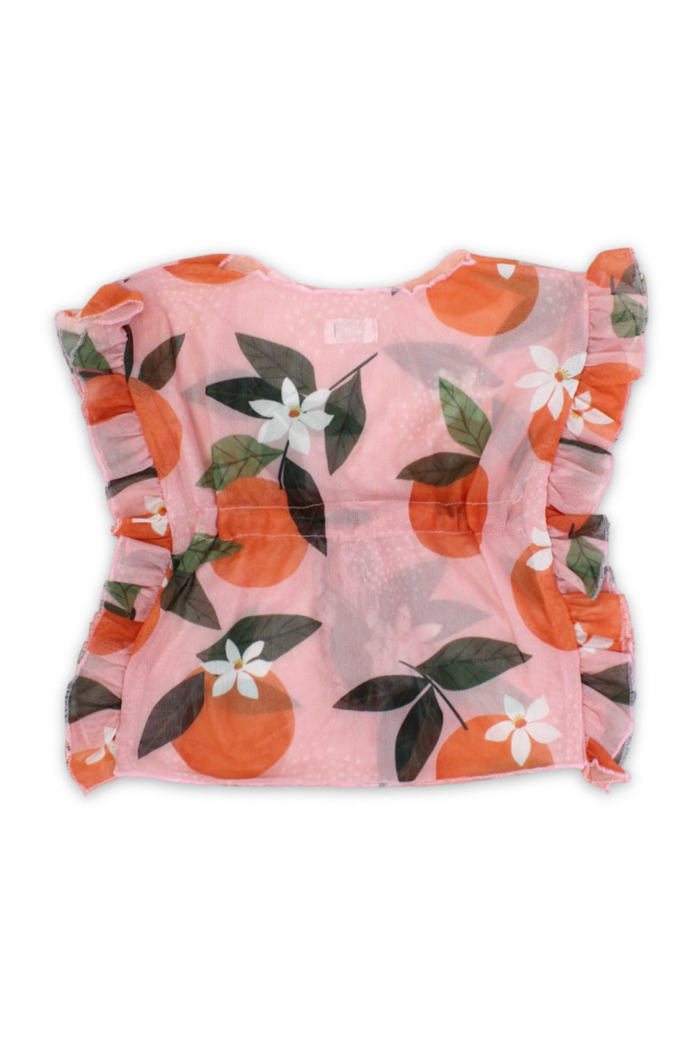 baby girls tulle swimwear – pink printed