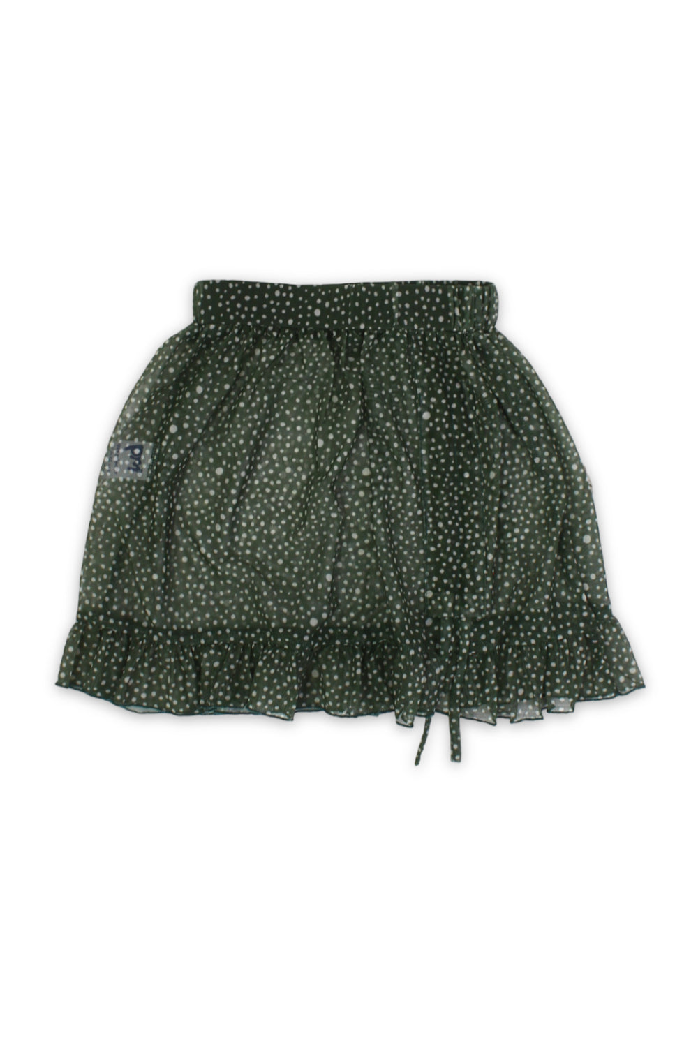 girls tulle cash mayo – olive