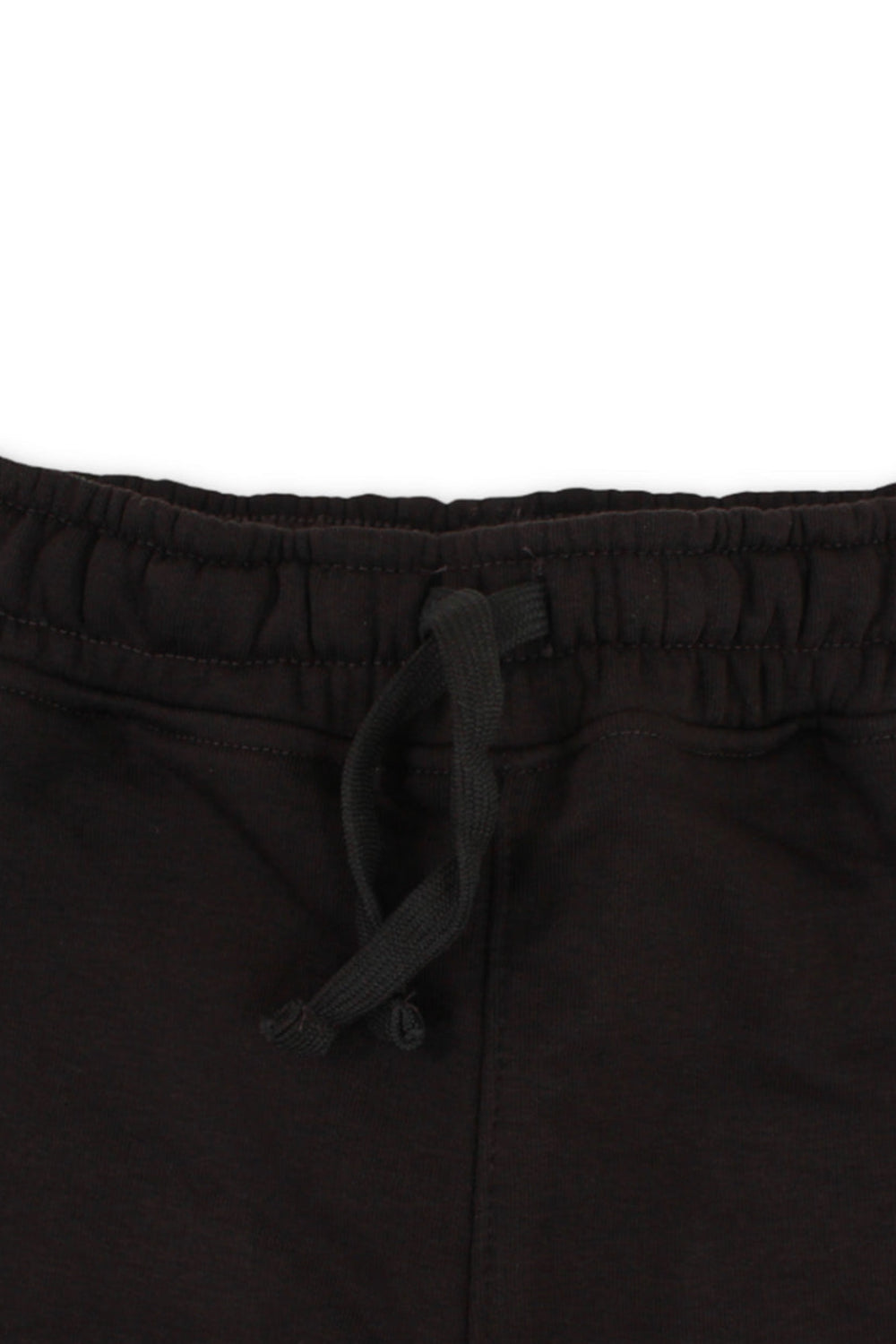 boys cotton short – brown with "get out side" print