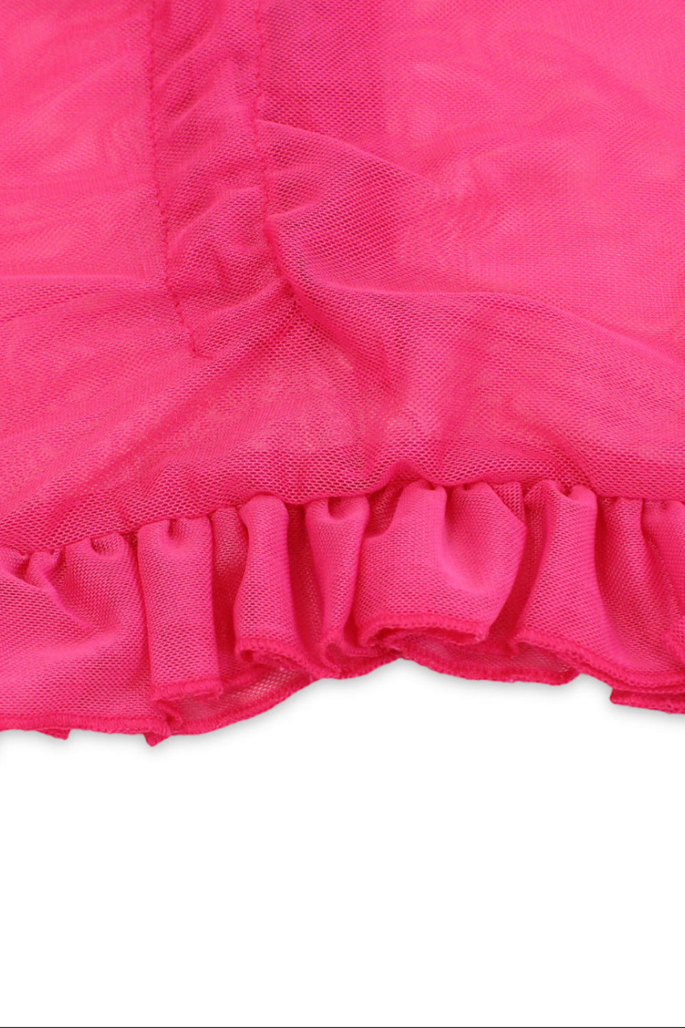 baby girls tulle swimwear – fuchsia