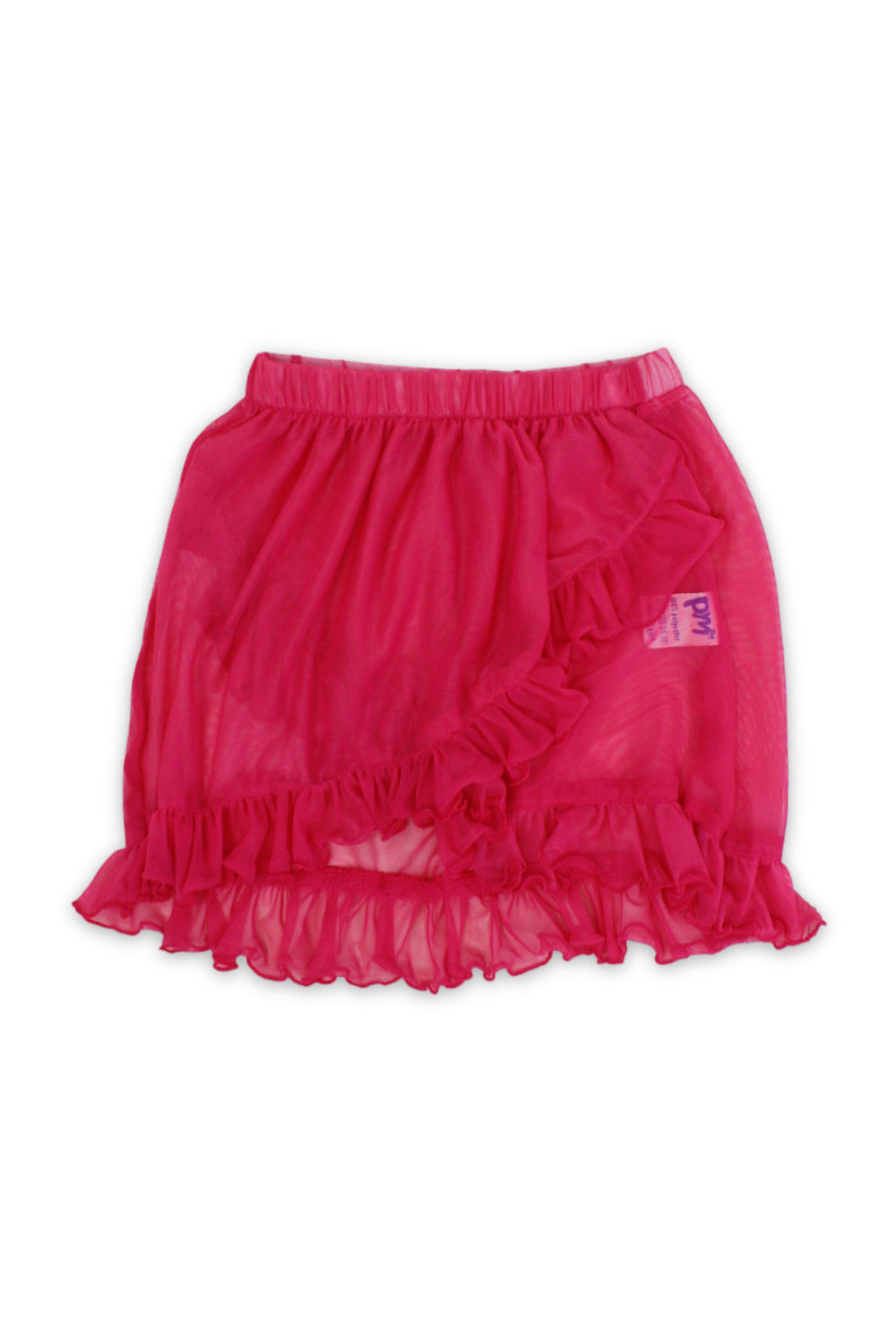 girls tulle swimwear – fuchsia