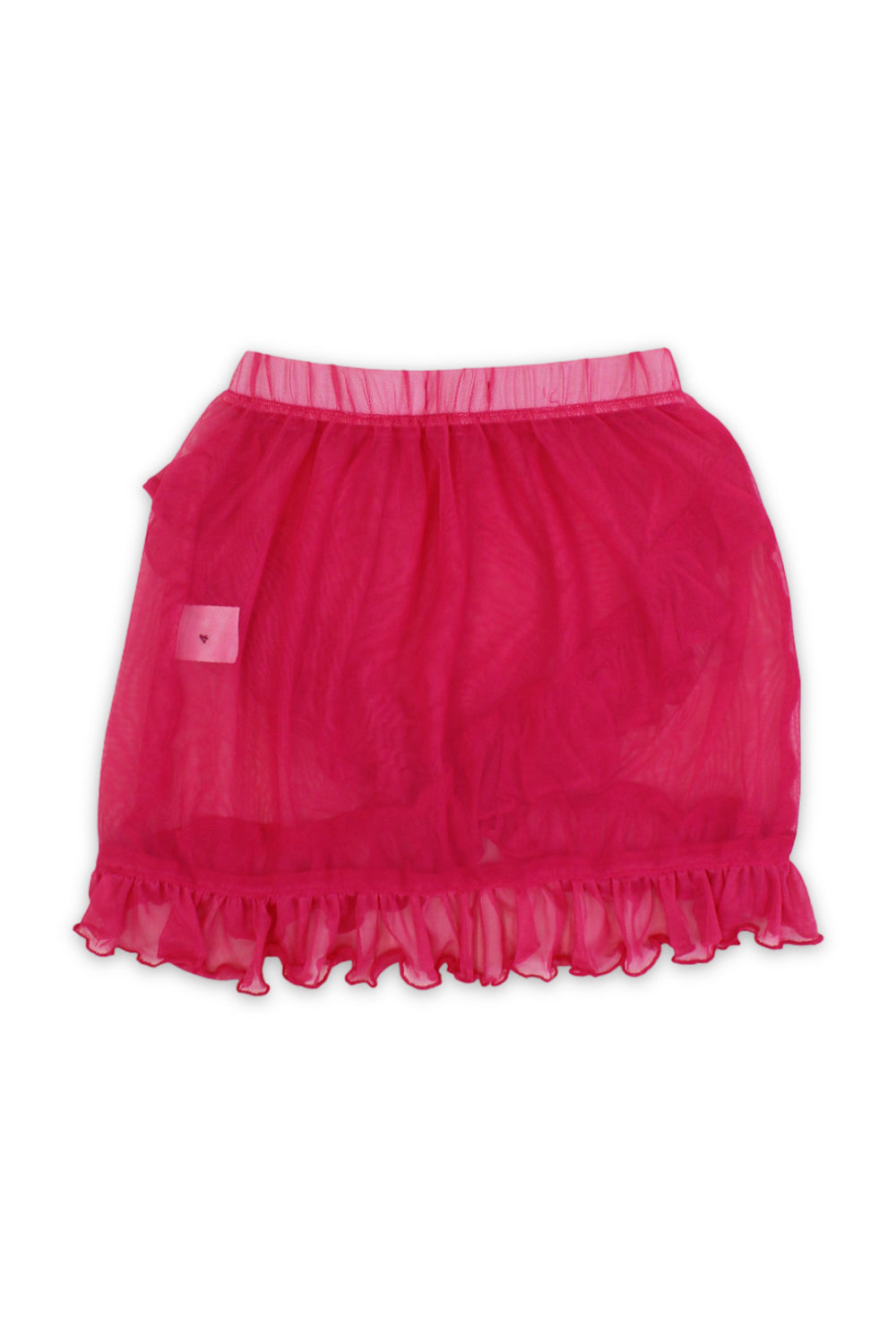 girls tulle swimwear – fuchsia