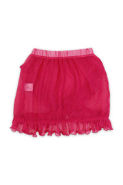 girls tulle swimwear – fuchsia