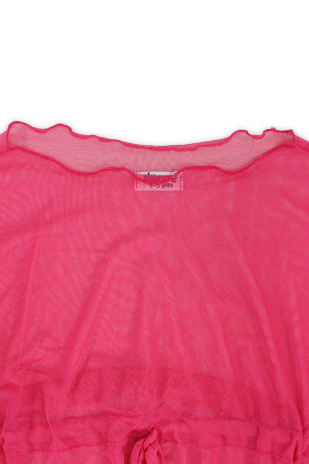 girls tulle swimwear – fuchsia