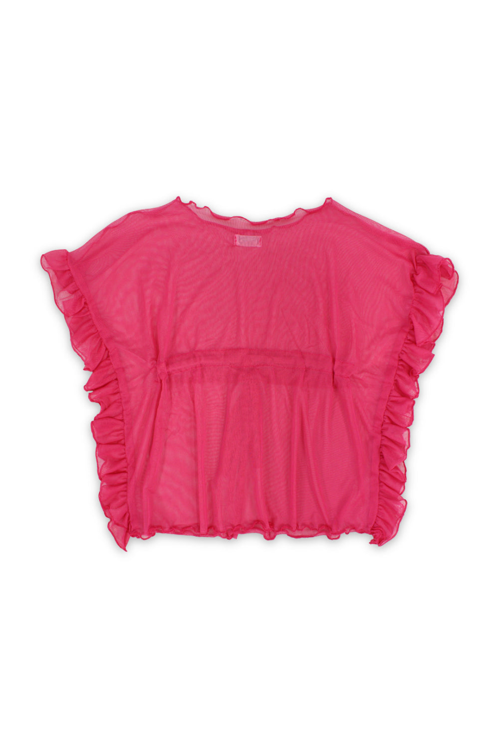 girls tulle swimwear – fuchsia
