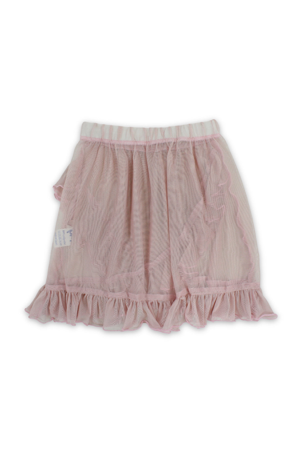 girls tulle cash mayo – dusty pink