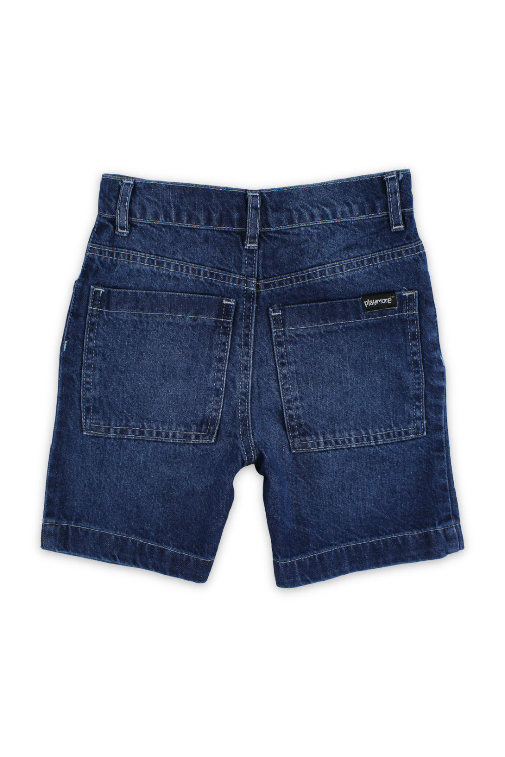 boys cotton denim short – blue