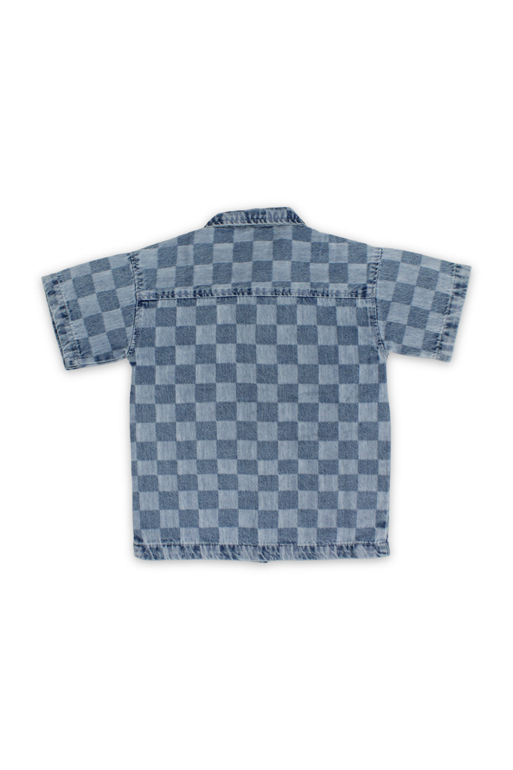 boys cotton denim karua shirt – blue