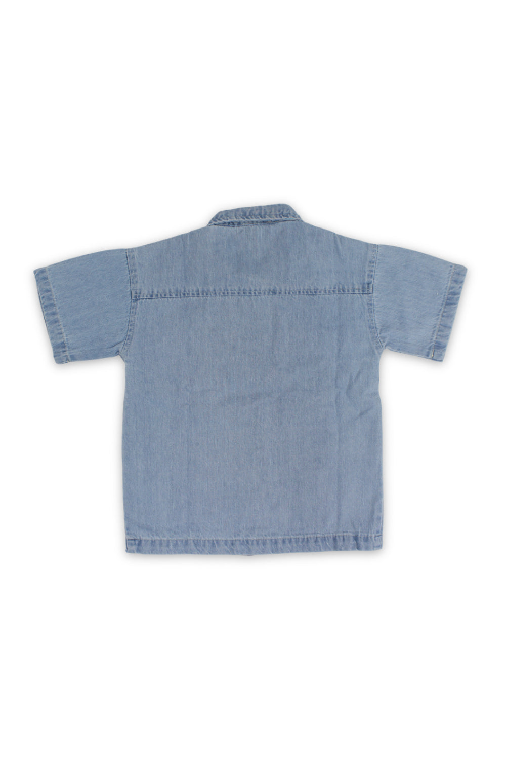 boys cotton denim shirt – blue