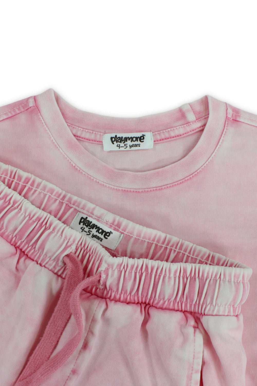 unisex cotton outfit set – pink