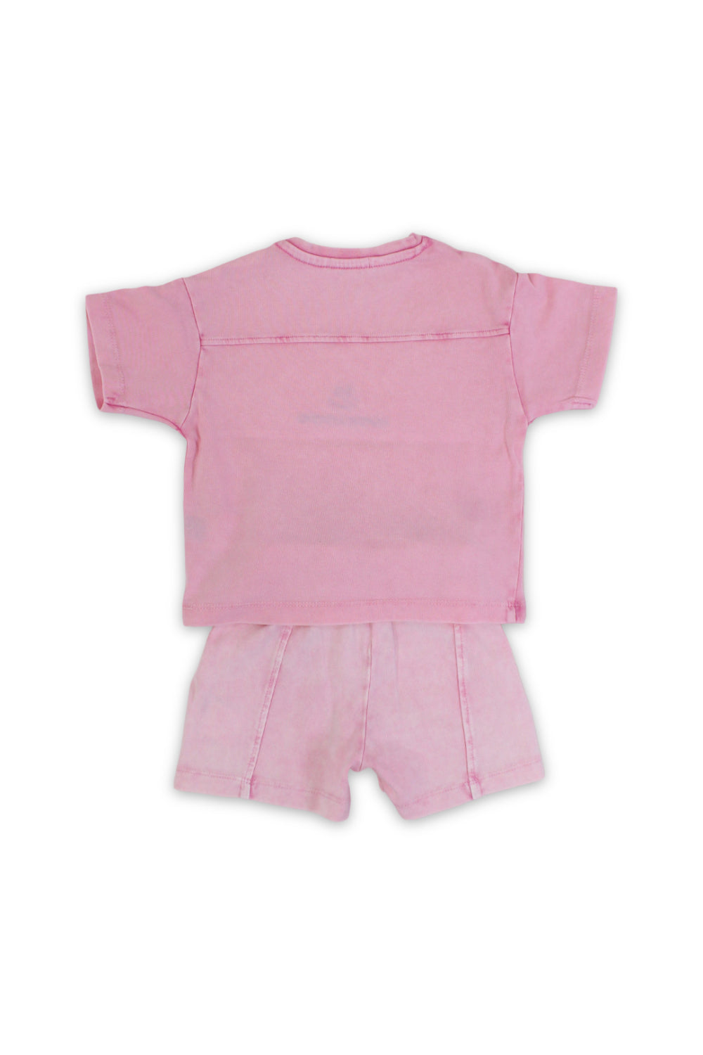baby girls cotton outfit set – pink