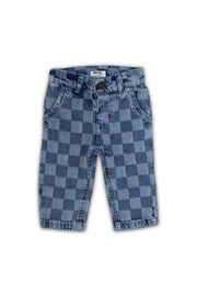 baby girls denim pants – karua print