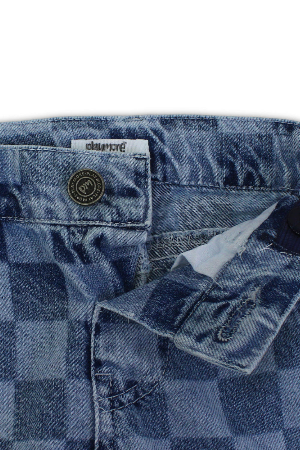 baby girls denim pants – karua print