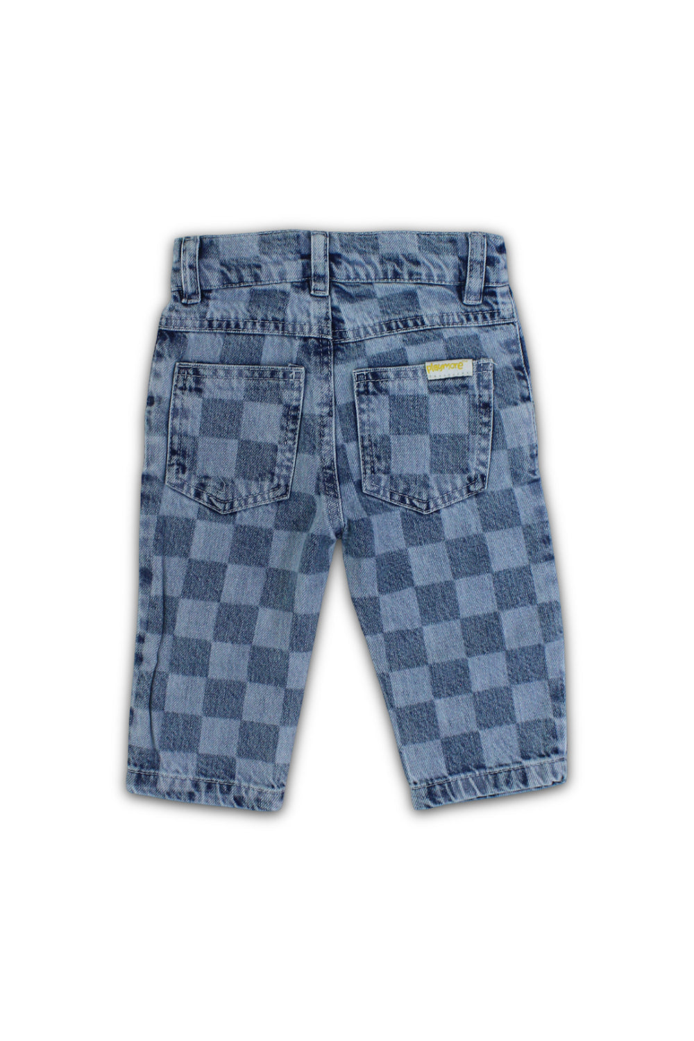 baby girls denim pants – karua print