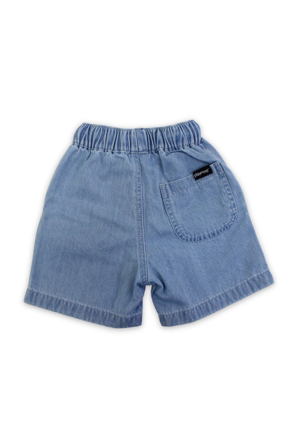 boys denim short – ice blue