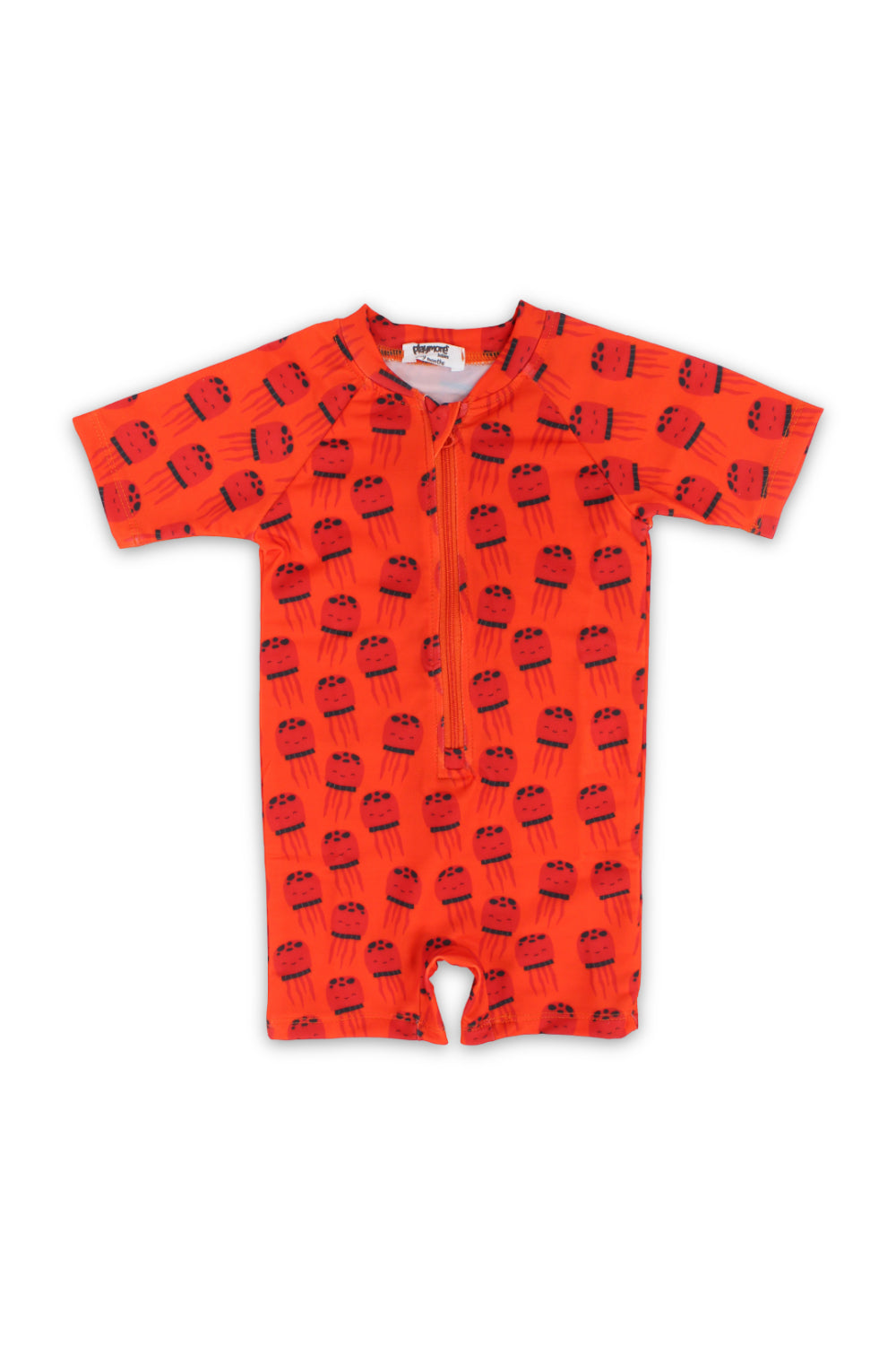 unisex baby swimsuit – orange