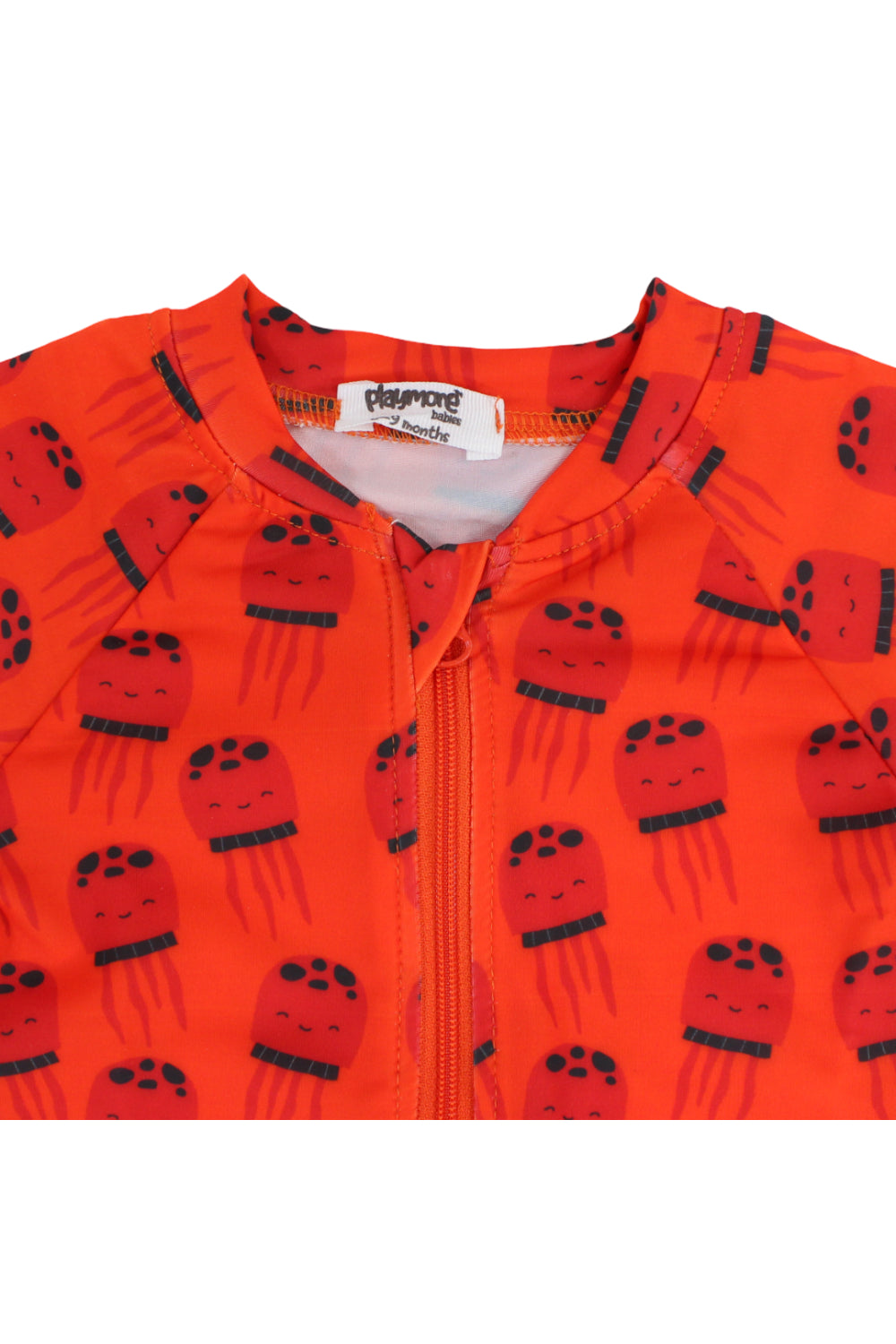 unisex baby swimsuit – orange