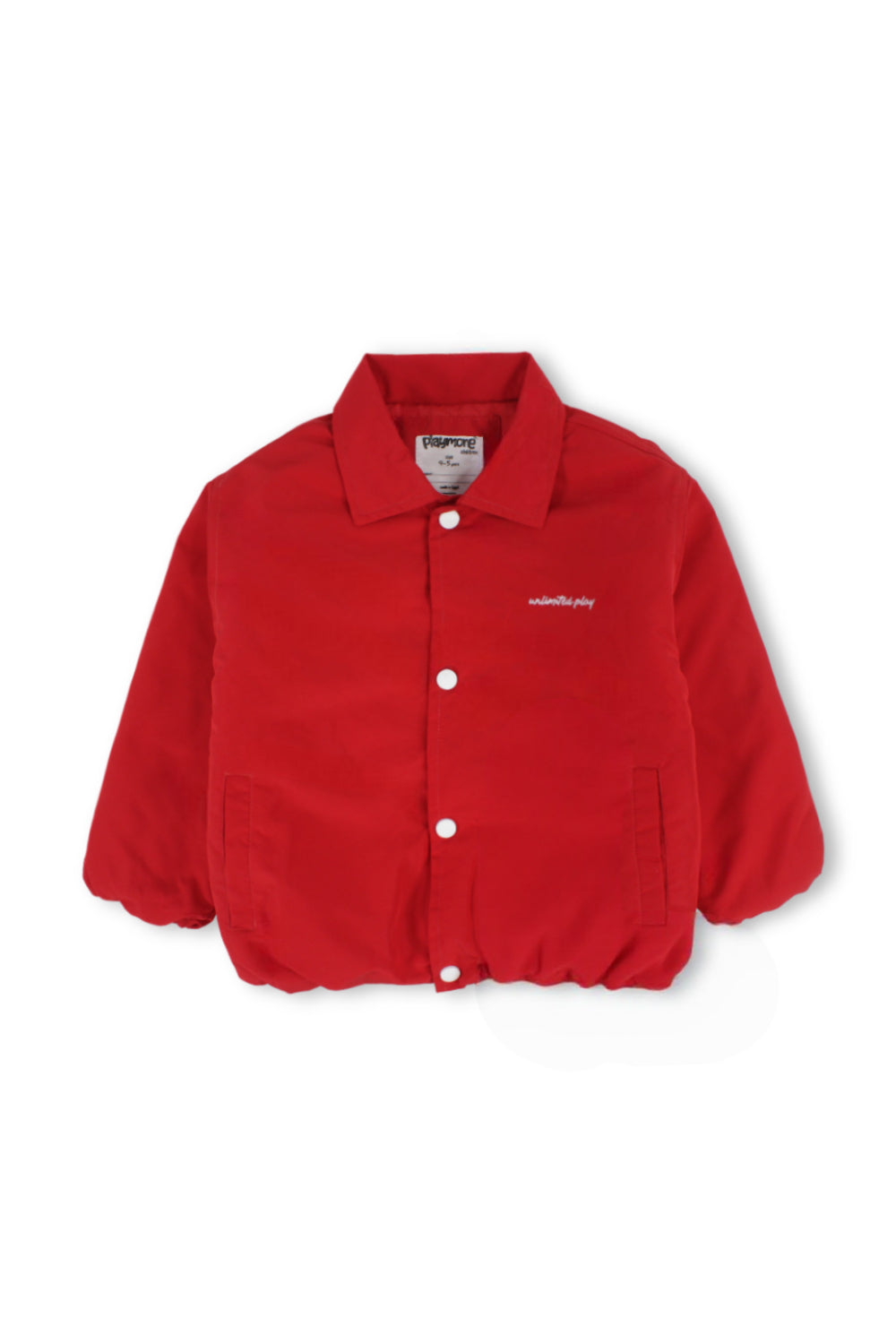 unisex waterproof jacket – red