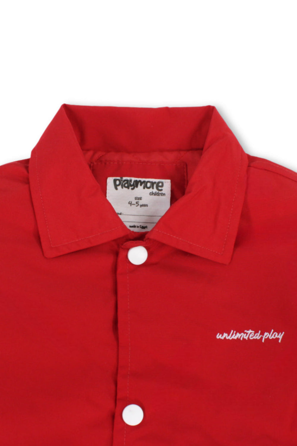 unisex waterproof jacket – red