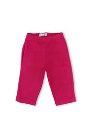 baby girls gabardine pants – fuchsia