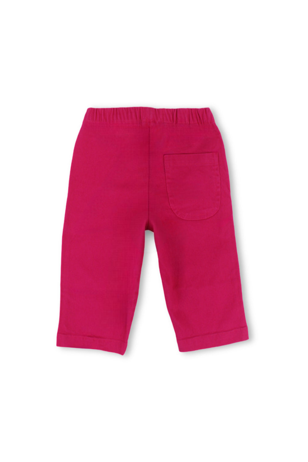 baby girls gabardine pants – fuchsia
