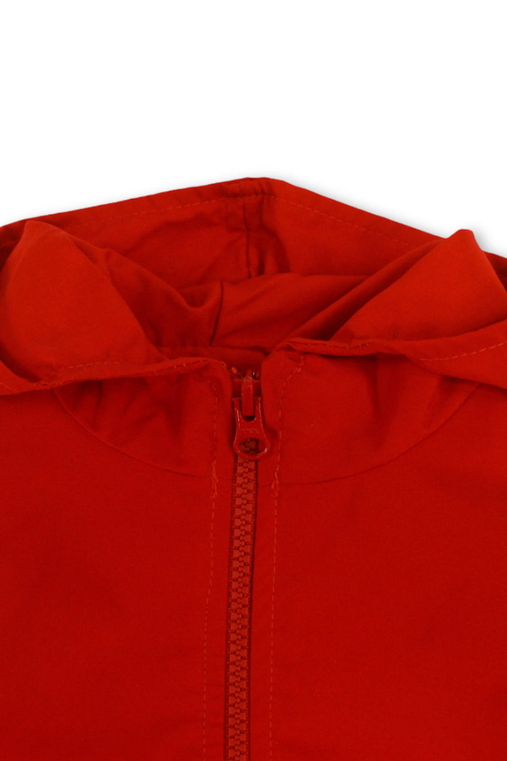 baby boys waterproof hooded jacket – red