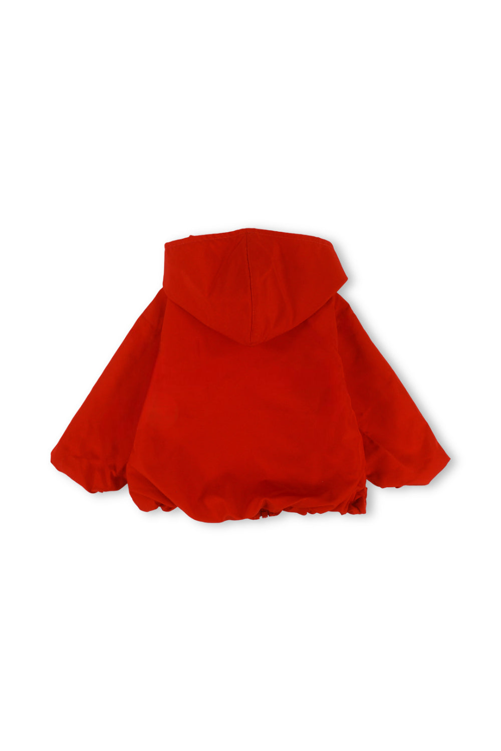 baby boys waterproof hooded jacket – red