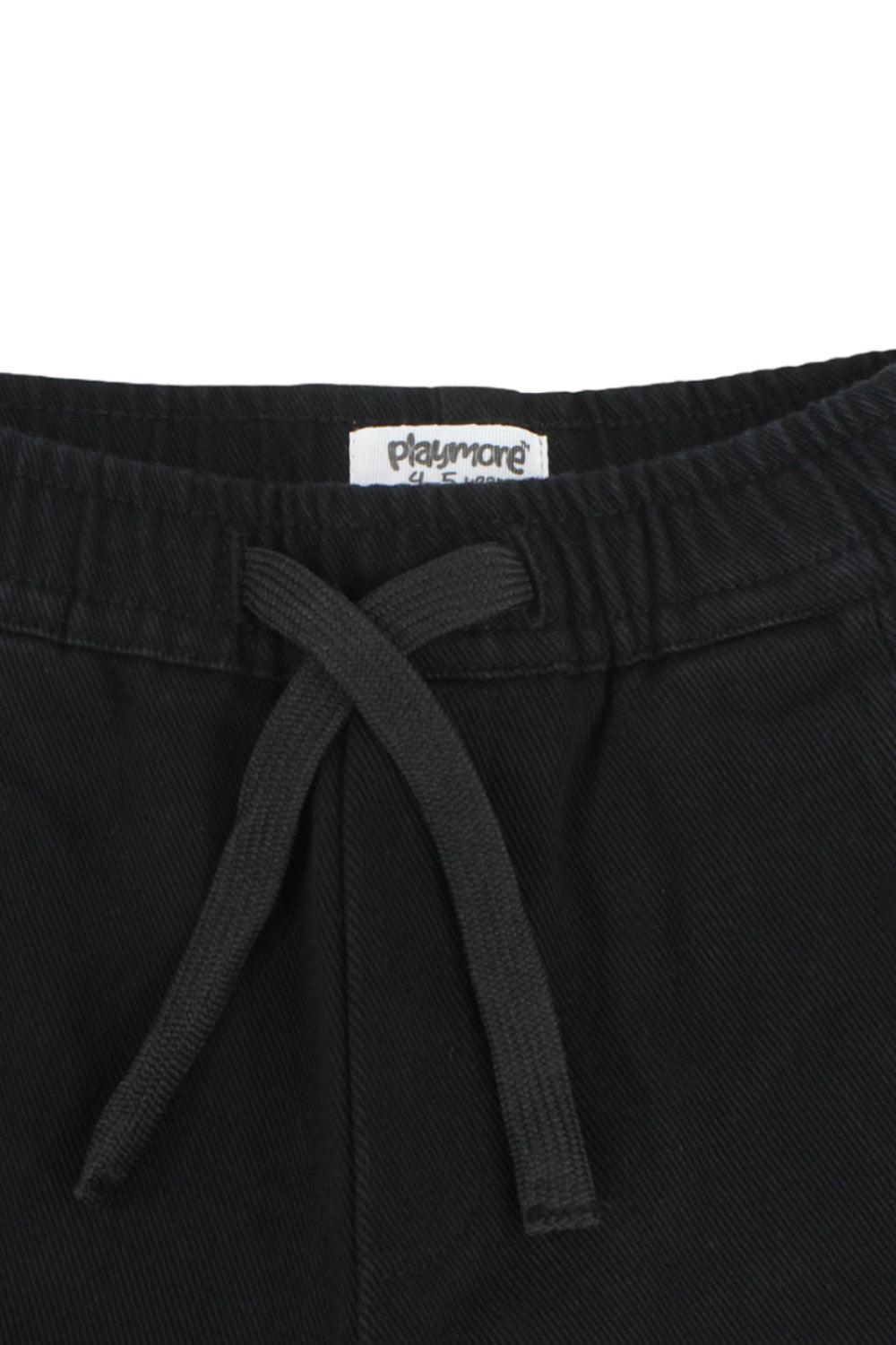 unisex gabardine pants – black