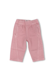 baby girls gabardine pants – pink