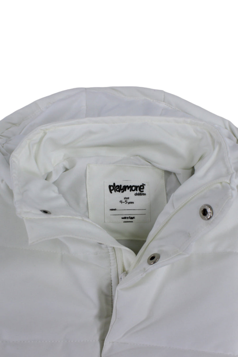 unisex waterproof hooded jacket – off-white