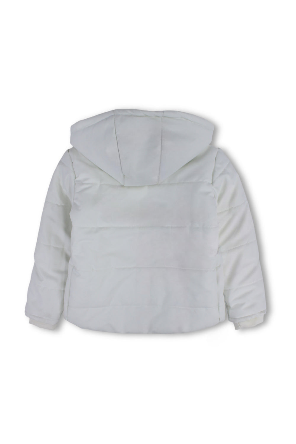 unisex waterproof hooded jacket – off-white