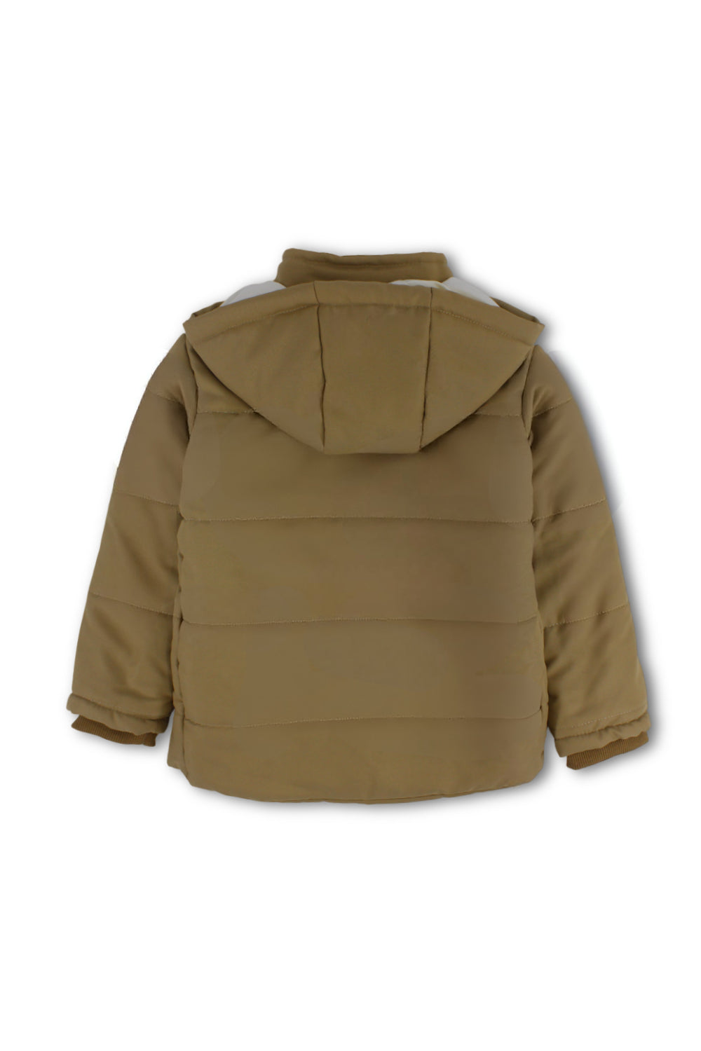 unisex waterproof hooded jacket – camel
