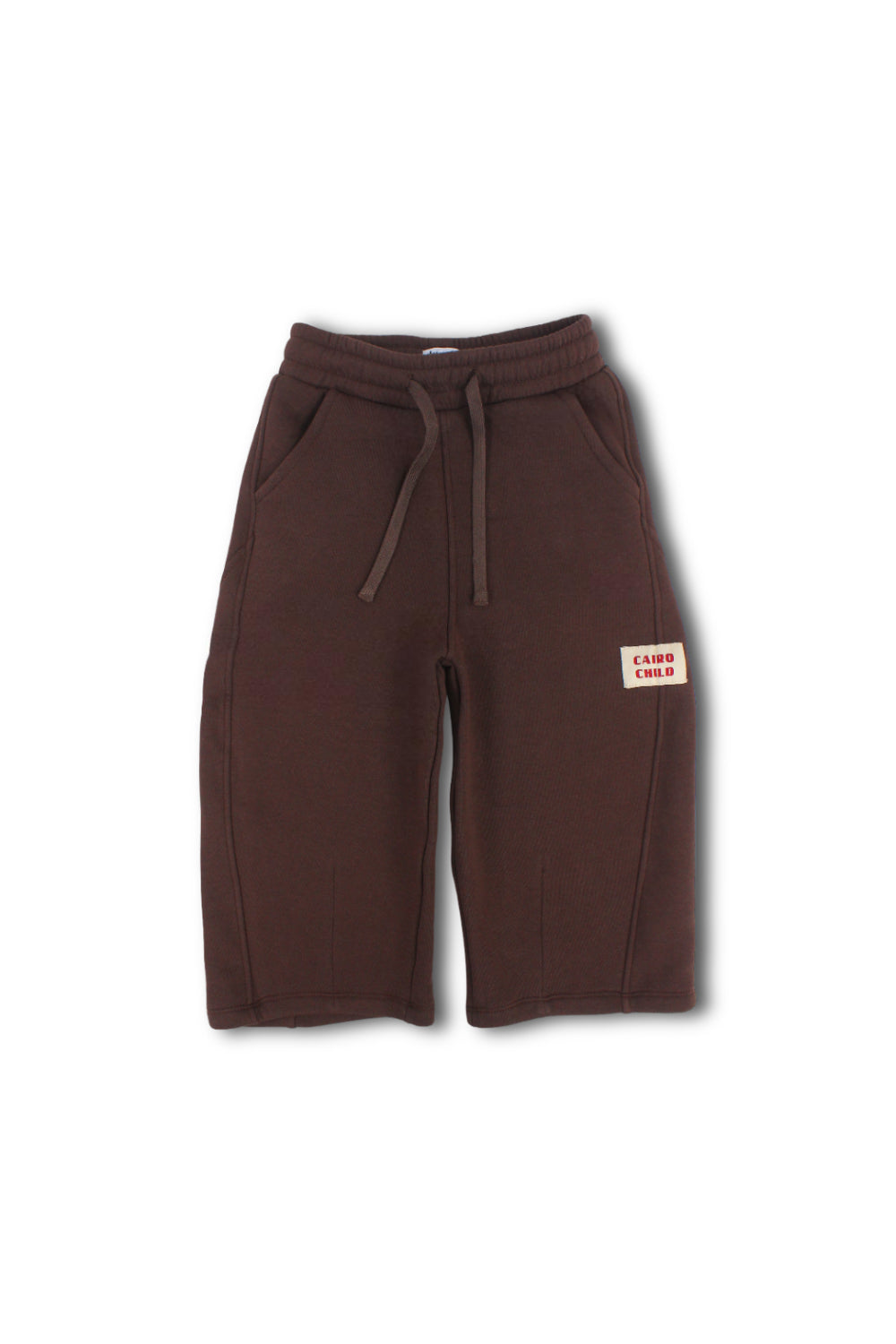 boys cotton sweatpants – brown