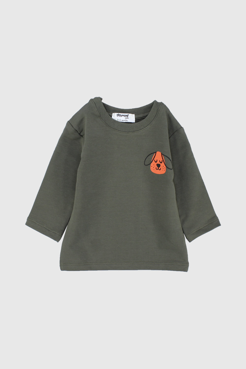 sleepy dog long-sleeved t-shirt
