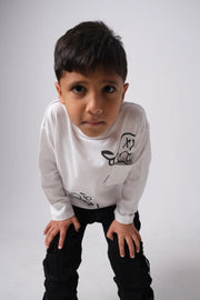 smiley cloud long-sleeved t-shirt - playmore