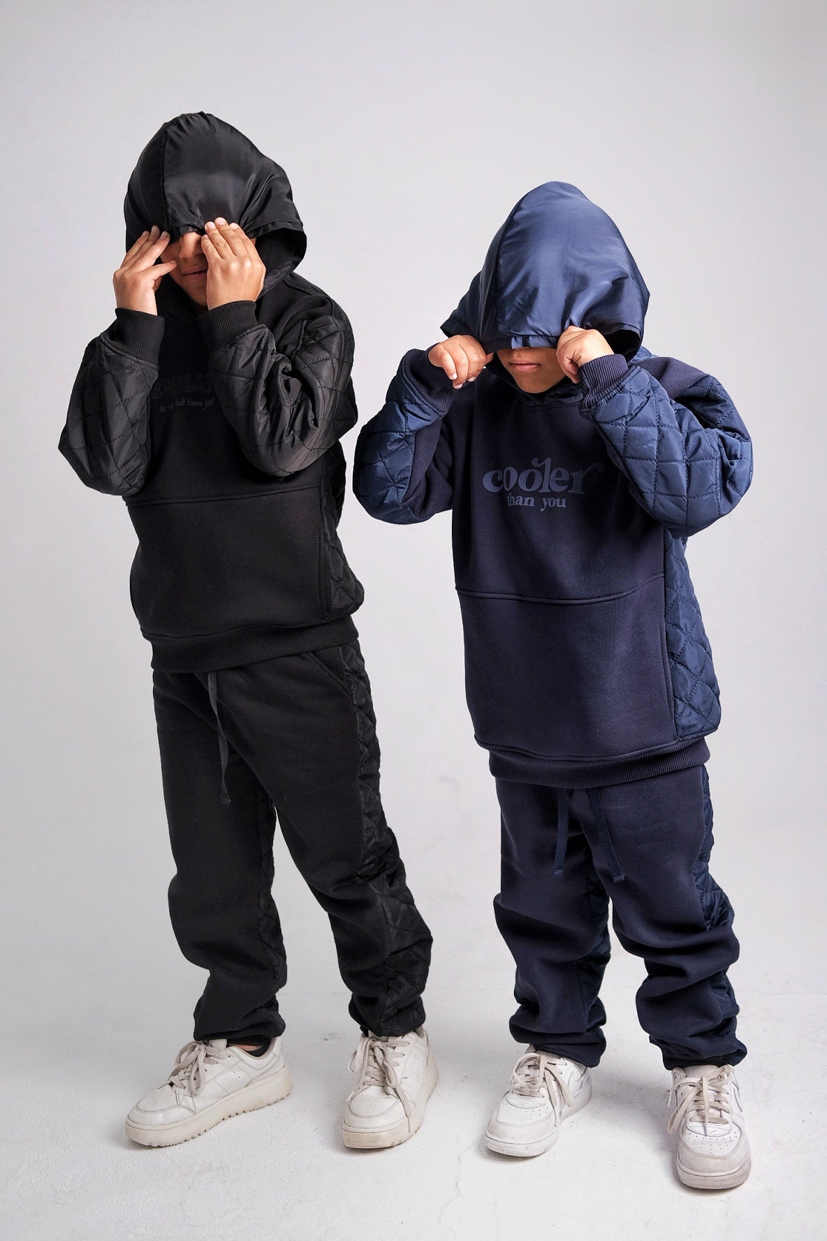 unisex back quilted sweatpants