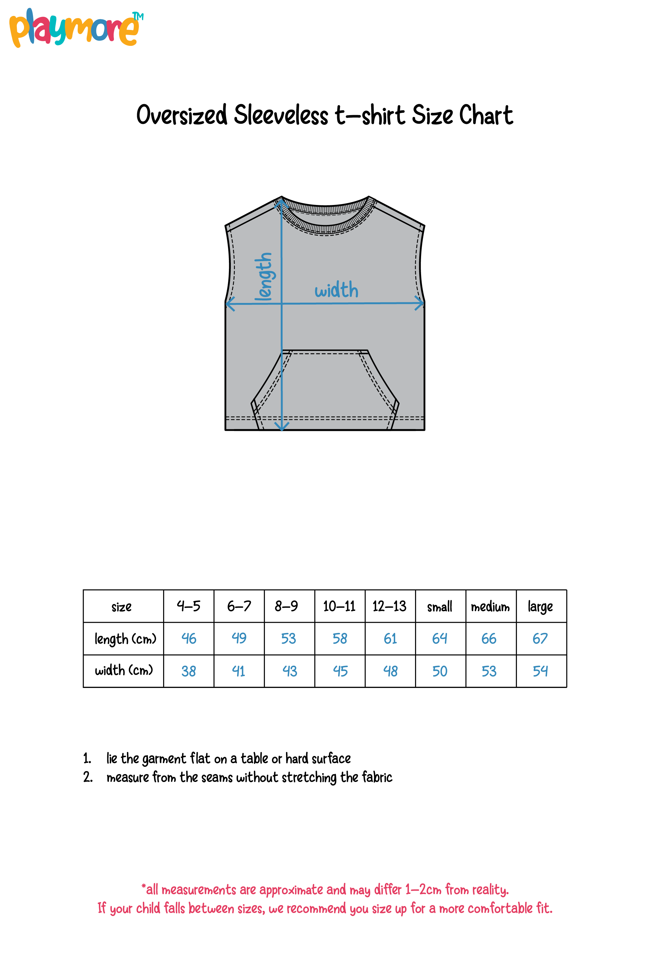unisex kids cotton sleeveless t-shirt – black "don’t think just play"