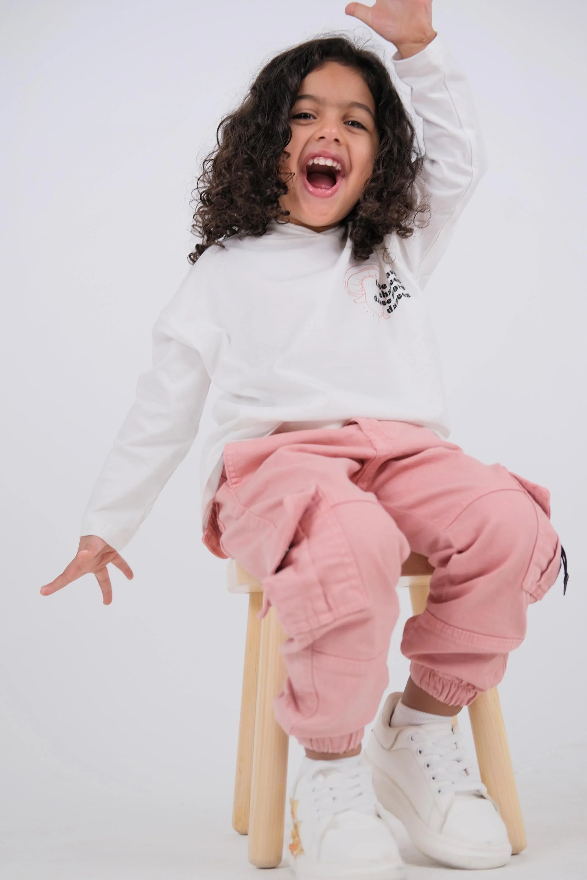 unisex dustypink lightweight cargo pants - playmore