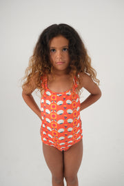 birds n flowers swimsuit