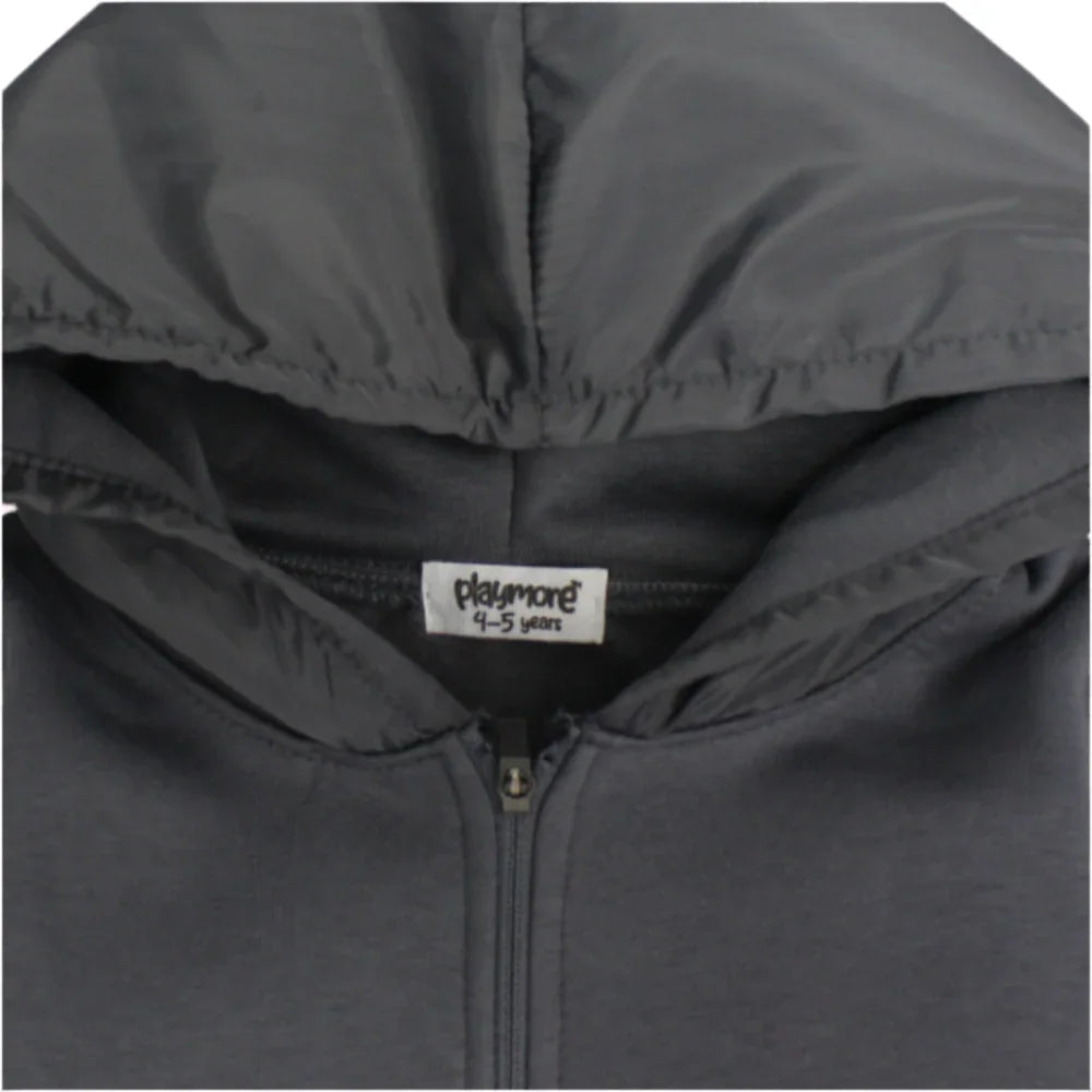 unisex "grey one of a kind sleeve" hoodie - playmore